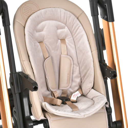 Стульчик для кормления EL Camino ME 1102 Debut Posh Beige — 24511 Стульчик для кормления EL Camino ME 1102 Debut Posh Beige — 24511