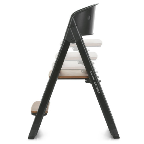 Стульчик для кормления El Camino Growee ME 1222 Black — 24573 Стульчик для кормления El Camino Growee ME 1222 Black — 24573