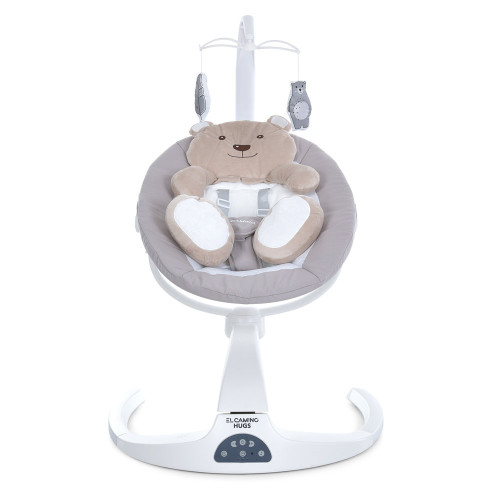 Заколисуючий центр шезлонг El Camino Hugs ME 1077 Beige — 4230 Заколисуючий центр шезлонг El Camino Hugs ME 1077 Beige — 4230