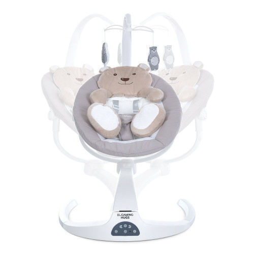 Заколисуючий центр шезлонг El Camino Hugs ME 1077 Beige — 4230 Заколисуючий центр шезлонг El Camino Hugs ME 1077 Beige — 4230