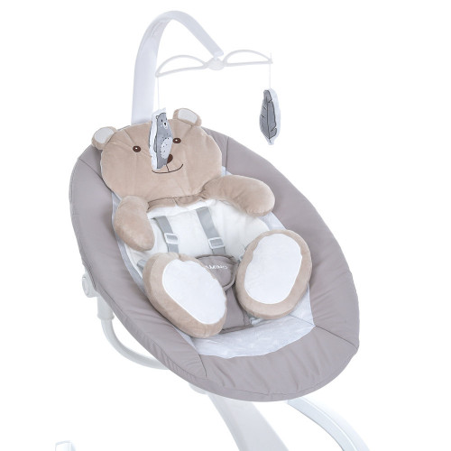 Заколисуючий центр шезлонг El Camino Hugs ME 1077 Beige — 4230 Заколисуючий центр шезлонг El Camino Hugs ME 1077 Beige — 4230