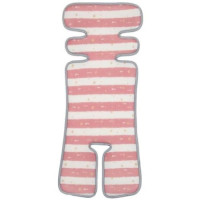 Підкладка для коляски та автокрісла FreeON pink-white (48723)
