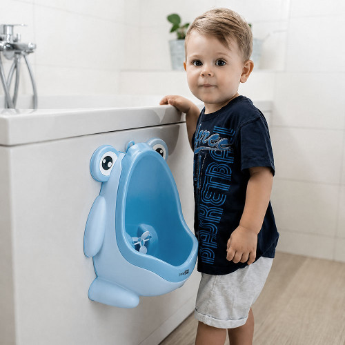 Пісуар дитячий для хлопчика FreeON Happy Frog Blue (85345) — 20322