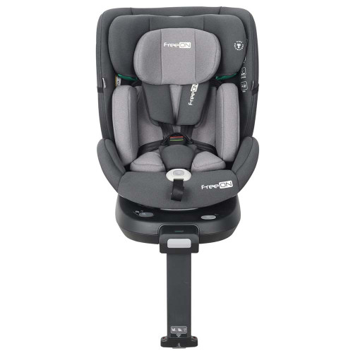 Автокрісло FreeON SPACE, поворотність 360°, світло сірий (82474)