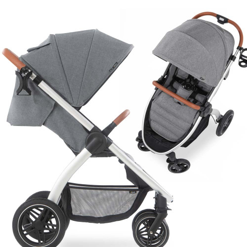 Прогулянкова коляска Hauck Uptown Melange Grey — 3949