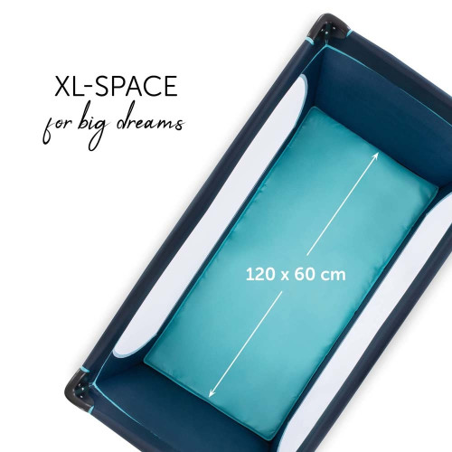 Детский манеж Hauck Dream N Play Plus navy/aqua — 16654