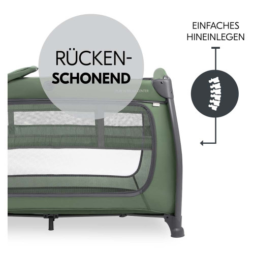 Детский манеж Hauck Play N Relax Dark Green — 16531