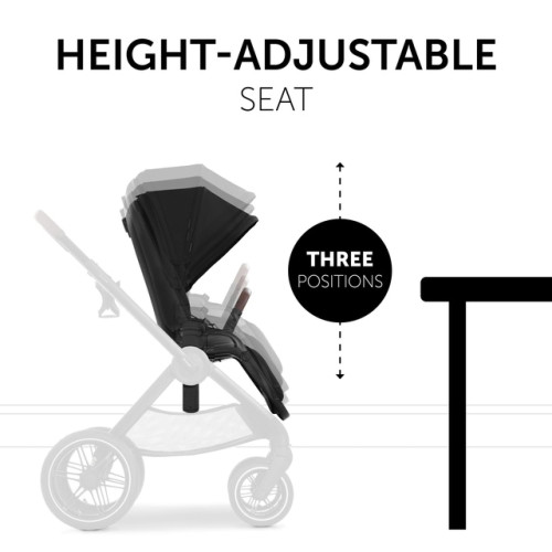 Коляска универсальная 2в1 Hauck Walk N Care Air Black — 15492