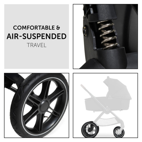 Коляска универсальная 2в1 Hauck Walk N Care Air Black — 15492