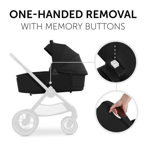 Коляска универсальная 2в1 Hauck Walk N Care Air Black — 15492
