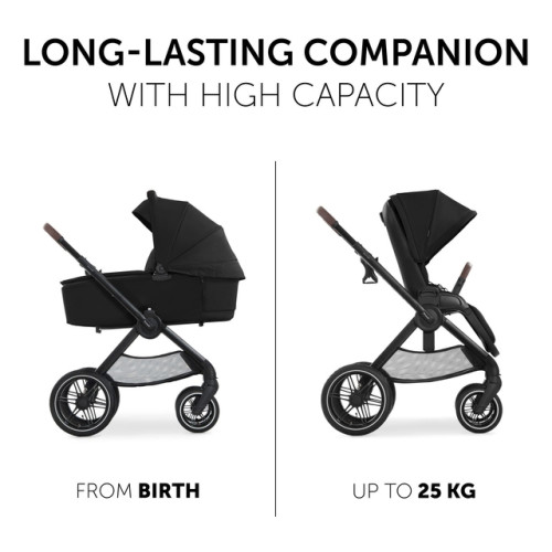 Коляска универсальная 2в1 Hauck Walk N Care Air Black — 15492