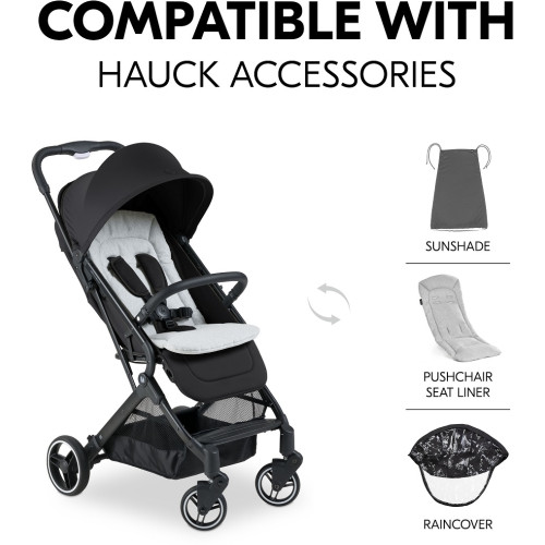 Прогулочная коляска Hauck Travel N Care Plus Black — 21398 Прогулочная коляска Hauck Travel N Care Plus Black — 21398