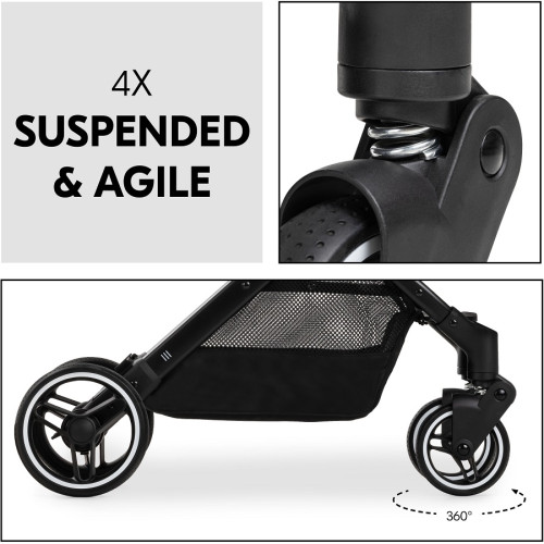 Прогулочная коляска Hauck Travel N Care Plus Black — 21398 Прогулочная коляска Hauck Travel N Care Plus Black — 21398