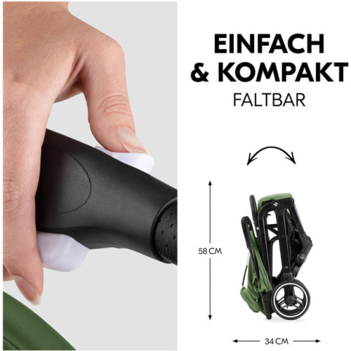 Прогулочная коляска Hauck Travel N Care Plus Green — 16304 Прогулочная коляска Hauck Travel N Care Plus Green — 16304