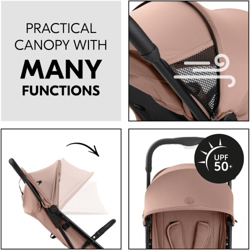 Прогулочная коляска Hauck Travel N Care Plus Hazelnut — 21397 Прогулочная коляска Hauck Travel N Care Plus Hazelnut — 21397