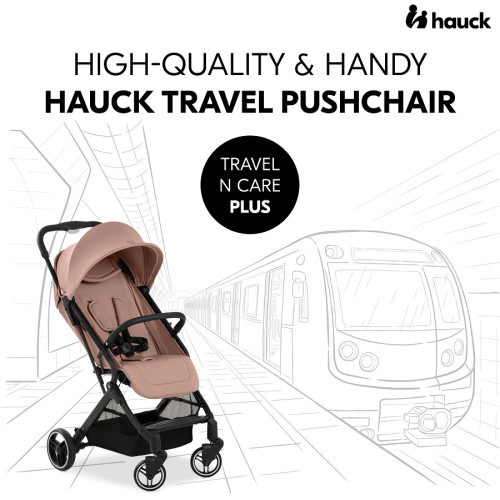 Прогулочная коляска Hauck Travel N Care Plus Hazelnut — 21397 Прогулочная коляска Hauck Travel N Care Plus Hazelnut — 21397