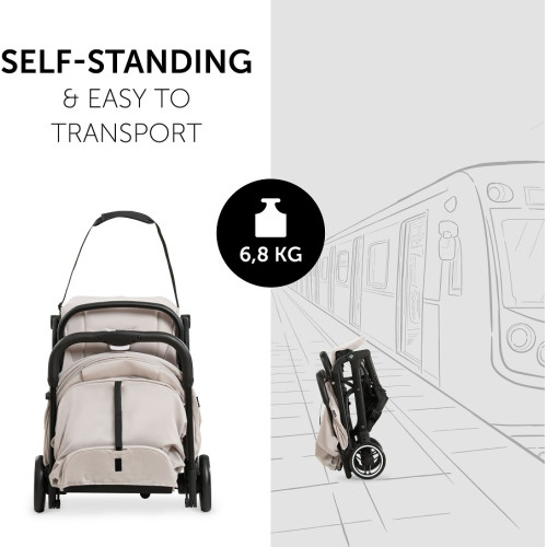 Прогулочная коляска Hauck Travel N Care Beige — 21373 Прогулочная коляска Hauck Travel N Care Beige — 21373