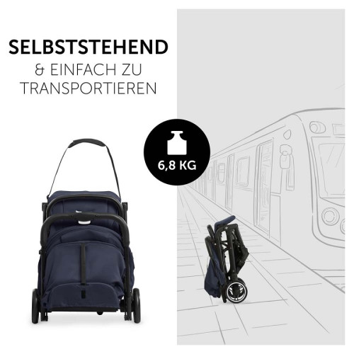 Прогулочная коляска Hauck Travel N Care Dark Navy Blue — 21372