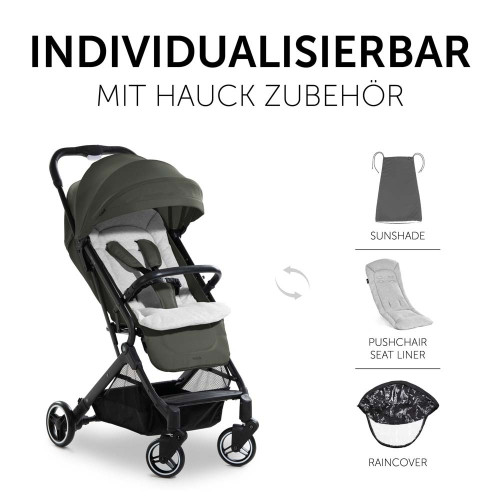 Прогулочная коляска Hauck Travel N Care Dark Olive — 16489 Прогулочная коляска Hauck Travel N Care Dark Olive — 16489