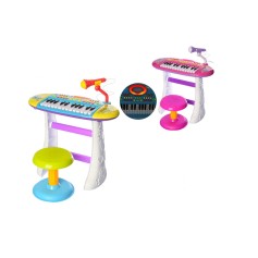 Дитячий синтезатор на ніжках зі стільчиком Limo Toy (BB383BD)