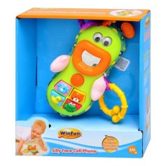 Іграшка-підвіска мобільний телефон WinFun з світлом та музикою (0608 NL)