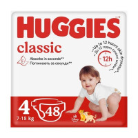 Подгузники Huggies Classic 4 (7-18 кг) 48 шт