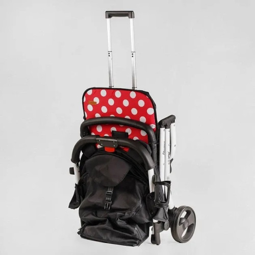 Прогулочная коляска Joy Elegans с подстаканником, черная (A-12295) — 26909