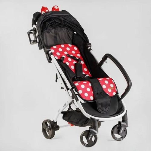 Прогулочная коляска Joy Elegans с подстаканником, черная (A-12295) — 26909