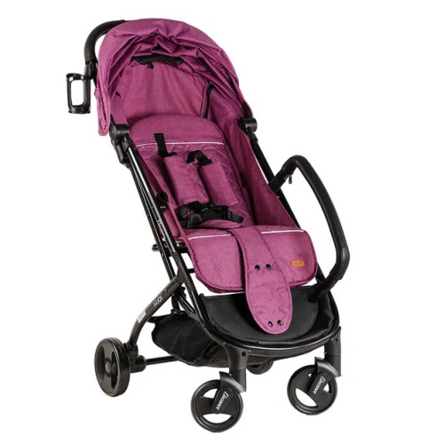 Прогулочная коляска Joy Elegans с подстаканником, розовая (A-16207) — 27149