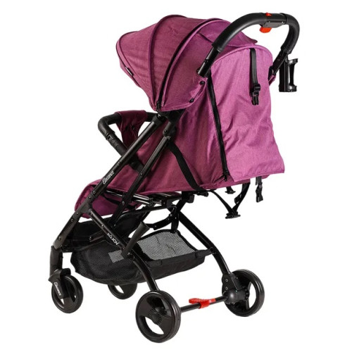 Прогулочная коляска Joy Elegans с подстаканником, розовая (A-16207) — 27149