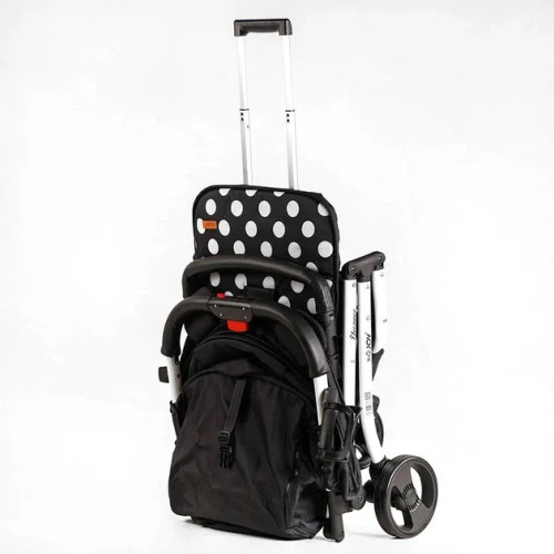 Прогулочная коляска Joy Elegans с подстаканником, черная (A-43081) — 26910