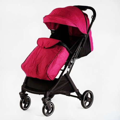 Прогулочная коляска Joy Comfort с подстаканником, розовая (L-20115) — 26907 Прогулочная коляска Joy Comfort с подстаканником, розовая (L-20115) — 26907