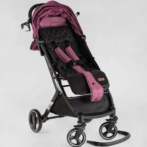 Прогулочная коляска Joy Comfort с подстаканником, фиолетовая (L-30201) — 26908 Прогулочная коляска Joy Comfort с подстаканником, фиолетовая (L-30201) — 26908