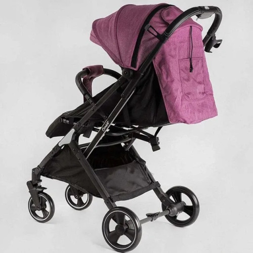 Прогулочная коляска Joy Comfort с подстаканником, фиолетовая (L-30201) — 26908 Прогулочная коляска Joy Comfort с подстаканником, фиолетовая (L-30201) — 26908
