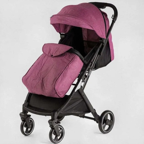 Прогулочная коляска Joy Comfort с подстаканником, фиолетовая (L-30201) — 26908 Прогулочная коляска Joy Comfort с подстаканником, фиолетовая (L-30201) — 26908