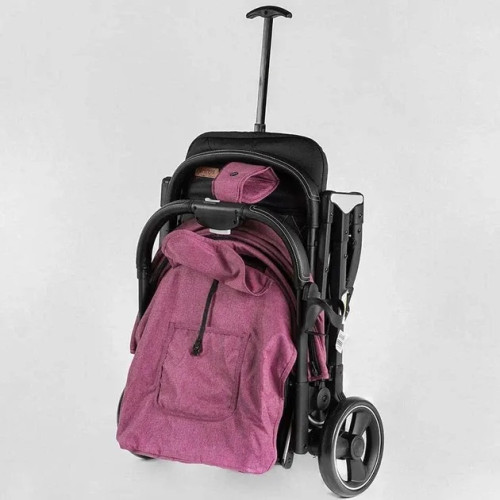 Прогулочная коляска Joy Comfort с подстаканником, фиолетовая (L-30201) — 26908 Прогулочная коляска Joy Comfort с подстаканником, фиолетовая (L-30201) — 26908