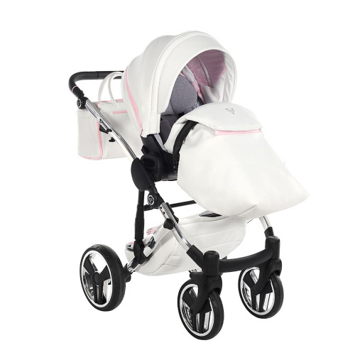 Универсальная коляска 2в1 Junama Candy V3 розовая (J-Cy-01) — 22482