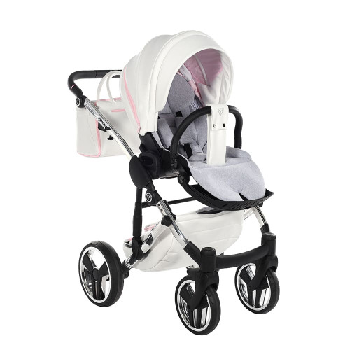 Универсальная коляска 2в1 Junama Candy V3 розовая (J-Cy-01) — 22482
