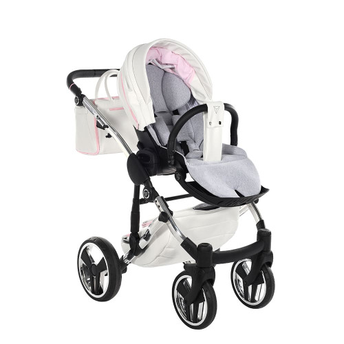 Универсальная коляска 2в1 Junama Candy V3 розовая (J-Cy-01) — 22482