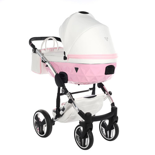 Универсальная коляска 2в1 Junama Candy V3 розовая (J-Cy-01) — 22482