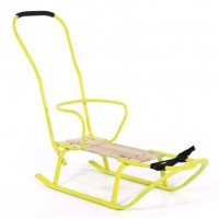 Дитячі санки Linea Fluo green (S-LF-03)