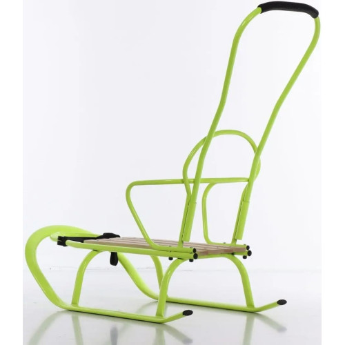 Дитячі санки Linea Fluo green (S-LF-03) — 22579