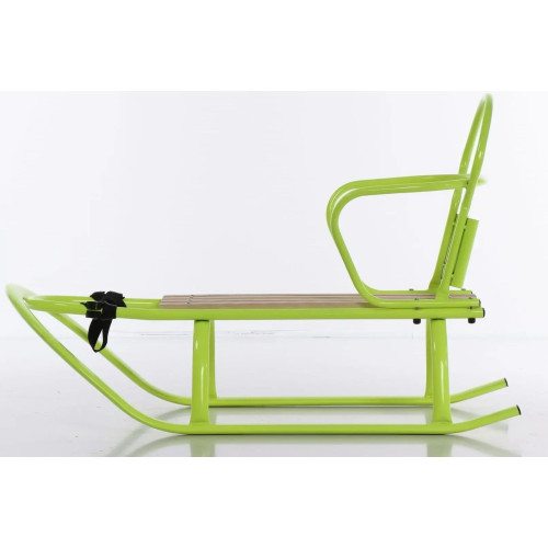 Дитячі санки Linea Fluo green (S-LF-03) — 22579