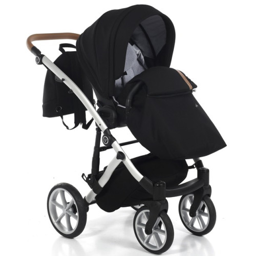 Универсальная коляска 2в1 Junama Space 04 black (J-Sp-04) — 22465