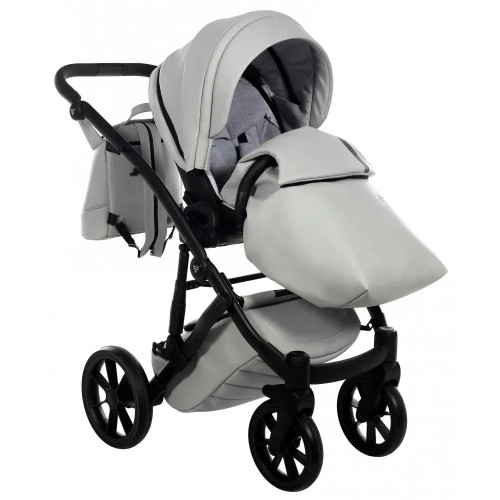 Универсальная коляска 2в1 Junama Space Eco New 01 Light Grey — 22464 Универсальная коляска 2в1 Junama Space Eco New 01 Light Grey — 22464