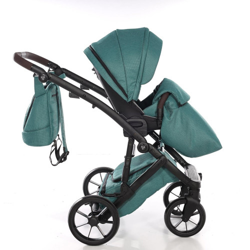 Универсальная коляска 2в1 Junama Space Waffle 03 Green (J-SpW-03) — 22460