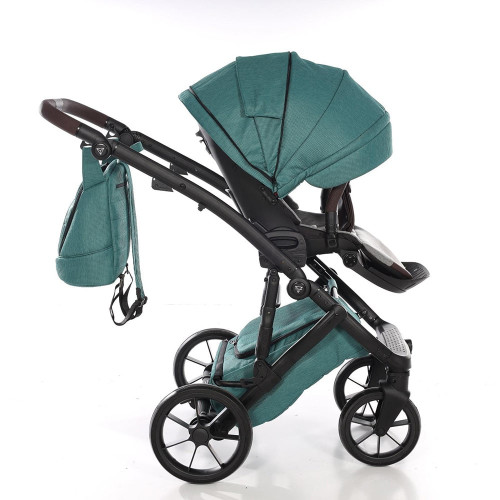 Универсальная коляска 2в1 Junama Space Waffle 03 Green (J-SpW-03) — 22460