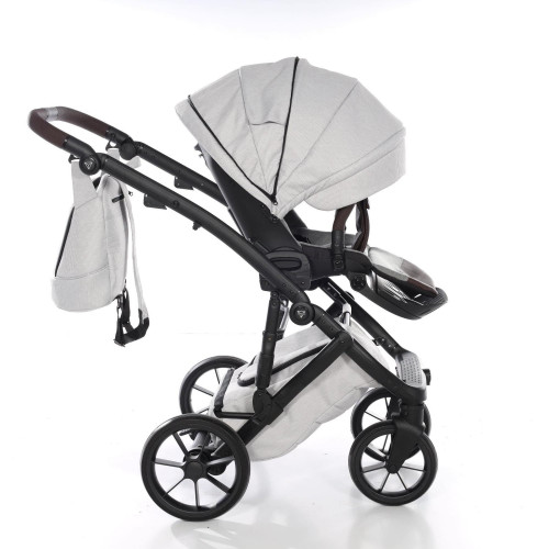 Коляска універсальна 2в1 Junama Space Waffle 01 Grey (J-SpW-01) — 22458