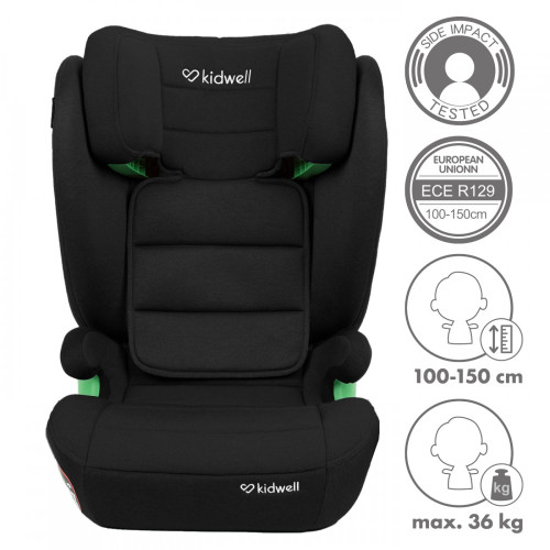 Автокрісло Kidwell Weston I-Size ISOFIX 100-150 см black (KWB) — 25498