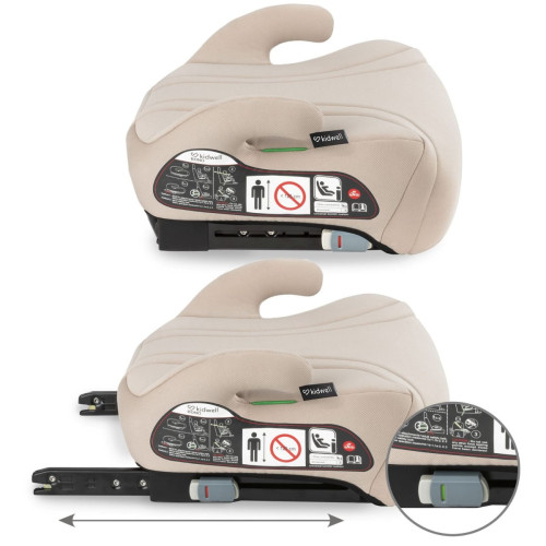 Автокрісло-бустер Kidwell Bono Isofix 125-150 см beige (KBIFBE) — 23318 Автокрісло-бустер Kidwell Bono Isofix 125-150 см beige (KBIFBE) — 23318